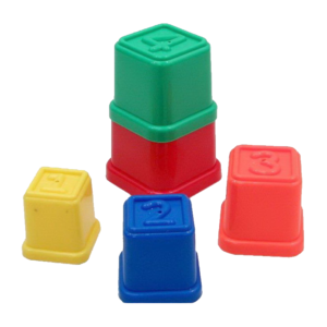 מגדל כוסות - קוביות גילגן