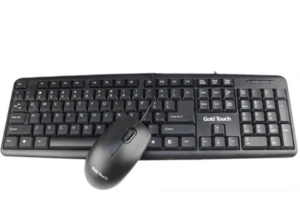 סט מקלדת + עכבר GOLD TOUCH