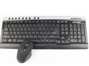 סט מקלדת + עכבר GOLD TOUCH אלחוטי