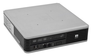 מחשב מיני עוצמתי HP DC7900 USFF מעבד ליבה כפולה זכרון 4GB דיסק 120GB SSD חלונות 10 פרו