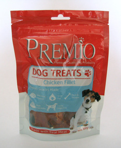 פרמיו Premio לכלב- חטיף פילה עוף 100 ג'
