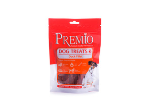 פרמיו Premio לכלב-חטיף פילה ברווז 100 ג'