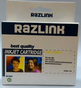 דיו תואם צהוב למדפסת ברדר  LC223Y j480dw