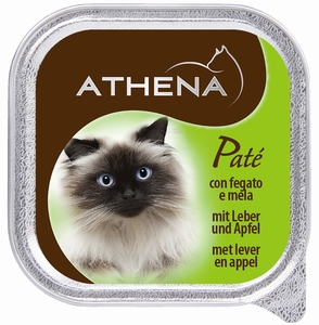 אתנה Athena-מעדן לחתול עוף ותפוח 100 ג'