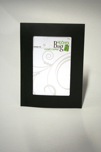 מסגרות תמונה 15/20 או  19/24 צבע שחור+למינציה מט