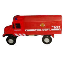 משאית אדומה כלי תחבורה הצלה - מחיר ליחידה משחקי שירן