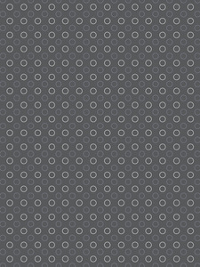 טפט קיר אפור עם עגולים הקטנים בלבן ואפור בהיר.