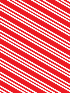 טפט קיר הקווים באלכסון באדום ולבן.