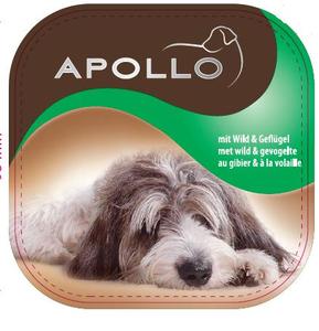אפולו Apollo מעדן לכלב-פטה עופות וציד 300 ג'