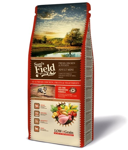 סמס פילד SAM'S FIELD בוגר גזע קטן 2.5 ק"ג