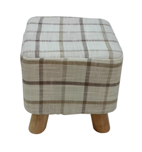 שרפרף משובץ מרובע