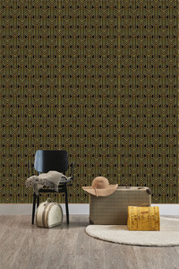 טפט קיר החוליות השזורות.