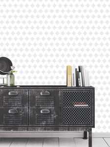 טפט מעוצב Pattern הכוכבים בקטן על רקע בהיר.