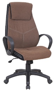 אדל מנהלים גבוה שחור דמוי עור PU / בד רשת מלא מיליון כסאות