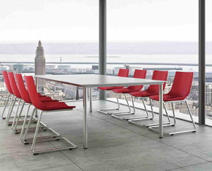 כסא מסעדה 389 פלסטיק שלד ניקל נערם מיליון כסאות