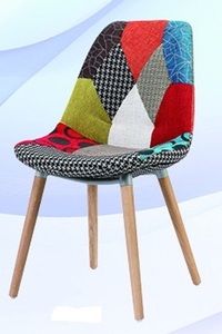 דמקה כסא מסעדה-בתי קפה ריפוד טלאים מיליון כסאות