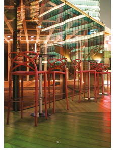 סימפל כסא בר PP מיליון כסאות