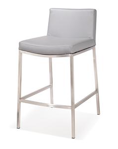 5091C כסא בר דמוי עור PU גובה 65 רגל נירוסטה מיליון כסאות