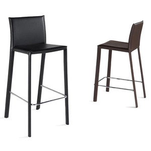 דגם 1822/A כסא בר עשוי עור אמיתי גובה 75 ס"מ מיליון כסאות