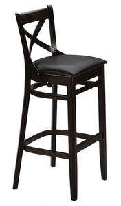 דגם 9010 בר עץ בוק טבעי ריפוד PU לבן מיליון כסאות