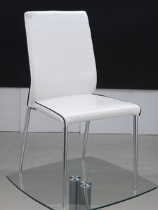 רומא כסא פינת אוכל PU , שלד ניקל - מיליון כסאות