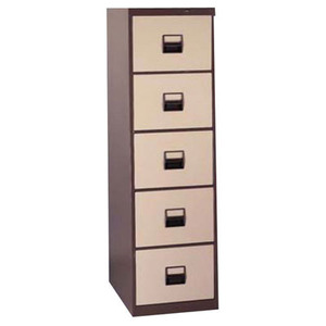 ארון תיקיות ממתכת 5 מגירות מיליון כסאות