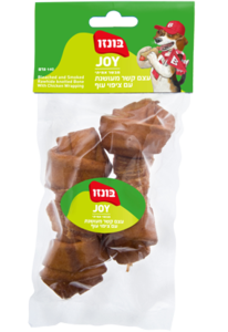 בונזו ג'וי חטיף לכלב-עצם קשר מעושנת 100 ג'