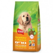 בונזו Bonzo לכלב-ארוחת בריאות גורים 3 ק"ג