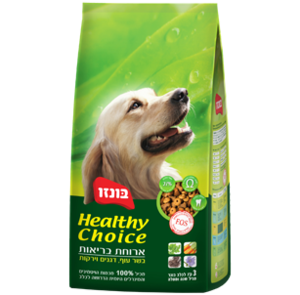 בונזו Bonzo לכלב-ארוחת בריאות-עוף 15 ק"ג