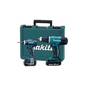 סט מקדחה רוטטת + אימפקט 18V DLX2145X1 Makita