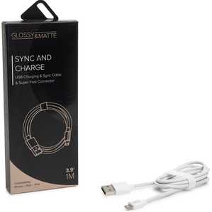 כבל טעינה וסנכרון לאייפון  Glossy&Matte
