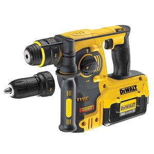 פטישון נטען 36V DCH364M2 4AH + ראש נשלף Dewalt