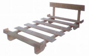 בסיס יפני עץ מלא פולירון