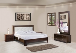 חדר שינה קומפלט אביב עץ מלא מייפל