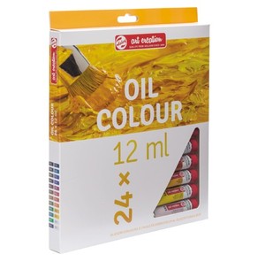 סט 24 שפורפרות צבעי שמן טאלנס 