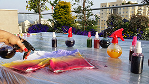 צבע ג'אוונה בטיק חום כהה