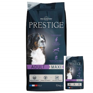 פלטזור פרסטיג' לכלב בוגר גזע גדול 15 ק"ג + 3 ק"ג מבצע!!