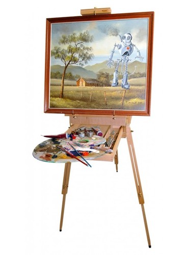 כן ציור מזוודה