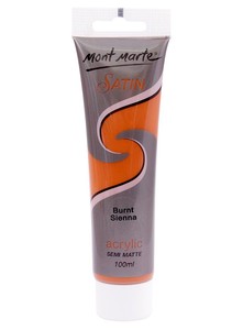 צבע אקריליק 100 מ"ל Burnt Sienna 0015