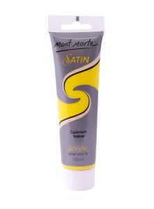 צבע אקריליק 100 מ"ל Cadmium Yellow 0017