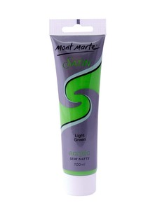 צבע אקריליק 100 מ"ל Light Green 0026