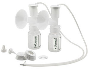 סט כפול למשאבת חלב אמדה-במלאי