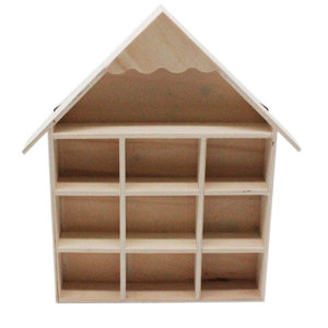 מארז 6 יח' בית מעץ עם חלוקה 21/24/3.5 ל- 9