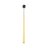מנורת תלייה זהב LINE 3W 40CM אור חם NISKO