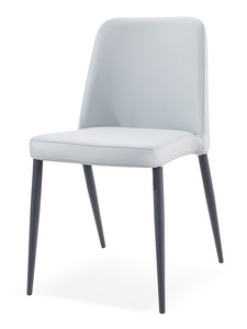 אביב כסא בתי קפה-מסעדה קרם PU שלד מוברש ללא ידיות מיליון כסאות