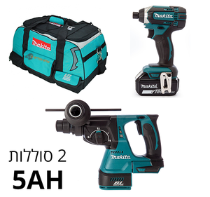 סט פטישון + אימפקט 18V DLX2167T  Makita
