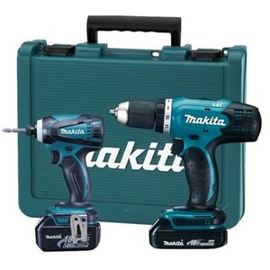 סט מקדחה + אימפקט 18V DLX2022YX1 Makita