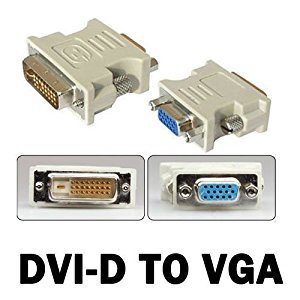 דונגל מתאם ממיר DVI-D לVGA OEM