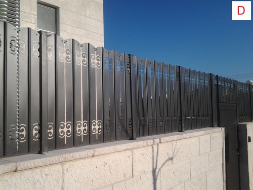 קיט - שלבי גדר אלומיניום מעוצבת החל מ 144 שח למטר רץ - מבצע זמני בהחלט לעידוד מכירות חורף! ניתן להתקנה עצמית 