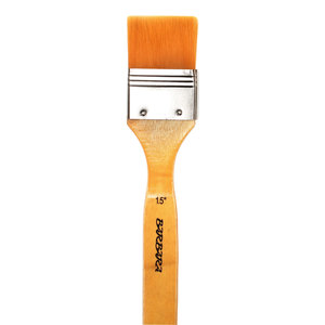 מברשת שטח שיער ג'ינג'י "1.5, 3.75 ס"מ * 12 יח' BARBARA